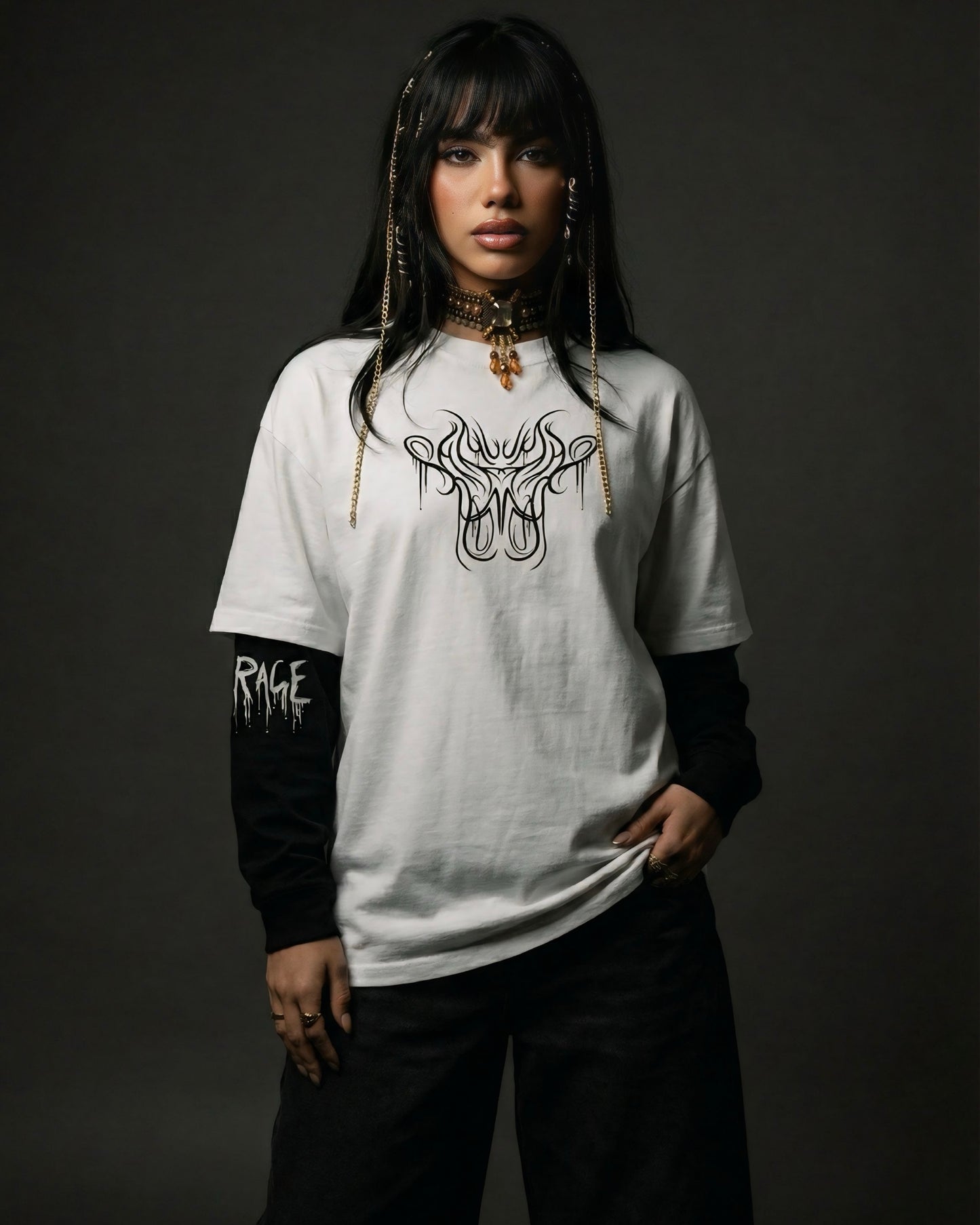 RAGE Layered T-shirt