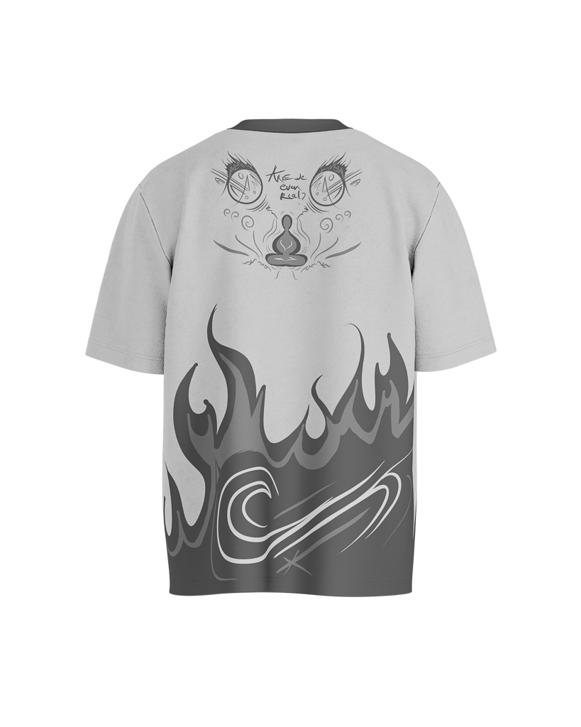 ARE WE EVEN REAL? - OVERSIZED TSHIRT