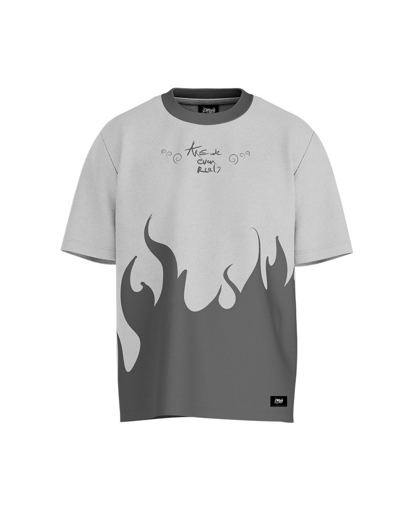 ARE WE EVEN REAL? - OVERSIZED TSHIRT